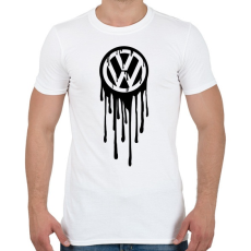 PRINTFASHION VolksWagen Fekete - Férfi póló - Fehér
