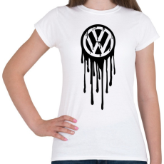 PRINTFASHION VolksWagen Fekete - Női póló - Fehér