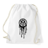 PRINTFASHION VolksWagen Fekete - Sportzsák, Tornazsák - Fehér