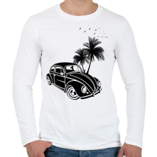 PRINTFASHION Volkswagen  - Férfi hosszú ujjú póló - Fehér férfi póló