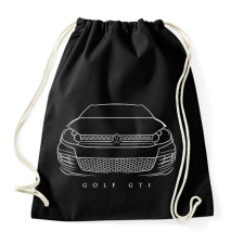 PRINTFASHION Volkswagen Golf GTI - Sportzsák, Tornazsák - Fekete tornazsák