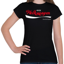 PRINTFASHION Volkswagen - Női póló - Fekete női póló