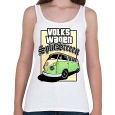 PRINTFASHION VolksWagen SplitScreen - Női atléta - Fehér