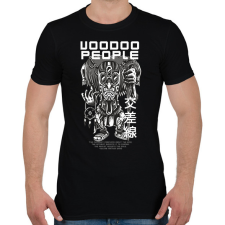 PRINTFASHION Voodoo people - Férfi póló - Fekete férfi póló