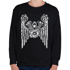 PRINTFASHION vszárny - Gyerek pulóver - Fekete