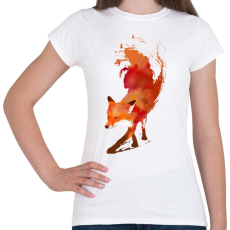 PRINTFASHION Vulpes vulpes - Női póló - Fehér