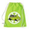 PRINTFASHION VW bogár zöld - Sportzsák, Tornazsák - Limezöld