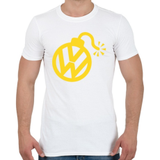 PRINTFASHION VW Bomb - Férfi póló - Fehér