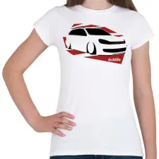 PRINTFASHION VW Dublife - Női póló - Fehér női póló