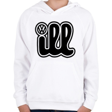 PRINTFASHION VW ill - Gyerek kapucnis pulóver - Fehér gyerek pulóver, kardigán