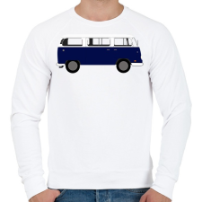 PRINTFASHION VW T1 - Férfi pulóver - Fehér férfi pulóver, kardigán
