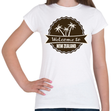 PRINTFASHION W New Zeland - Női póló - Fehér