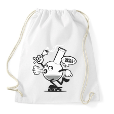 PRINTFASHION Wake&skate - Sportzsák, Tornazsák - Fehér tornazsák