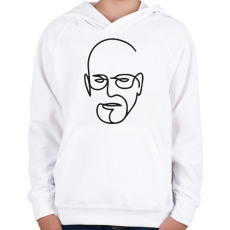 PRINTFASHION Walter White - Gyerek kapucnis pulóver - Fehér