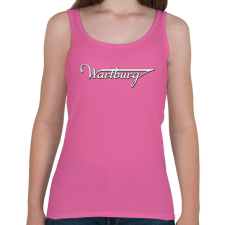 PRINTFASHION Wartburg Logó - Női atléta - Rózsaszín női trikó