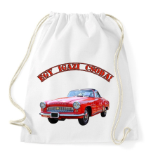 PRINTFASHION Wartburgos csoda - Sportzsák, Tornazsák - Fehér tornazsák