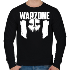 PRINTFASHION Warzone - Férfi pulóver - Fekete