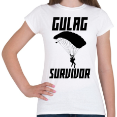 PRINTFASHION Warzone: Gulag Survivor - Női póló - Fehér