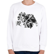 PRINTFASHION Warzone - Gyerek pulóver - Fehér gyerek pulóver, kardigán