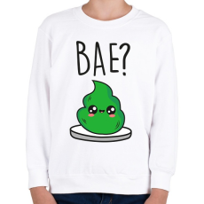 PRINTFASHION Wasa Bae páros 2 - Gyerek pulóver - Fehér