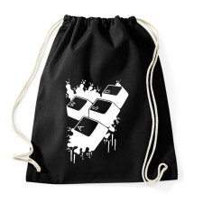 PRINTFASHION Wasd - Sportzsák, Tornazsák - Fekete tornazsák
