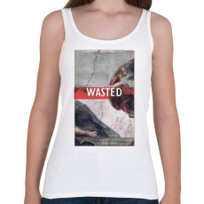 PRINTFASHION wasted - Női atléta - Fehér