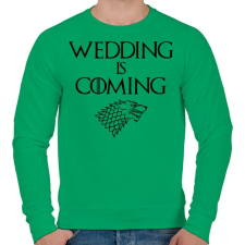 PRINTFASHION Wedding is coming  - Férfi pulóver - Zöld férfi pulóver, kardigán