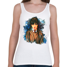 PRINTFASHION Wednesday Addams Family - Női atléta - Fehér női trikó