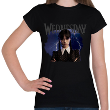 PRINTFASHION Wednesday - csak fekete - Női póló - Fekete női póló