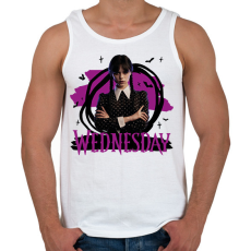 PRINTFASHION Wednesday - Férfi atléta - Fehér