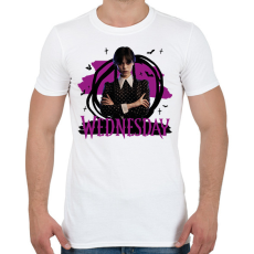 PRINTFASHION Wednesday - Férfi póló - Fehér