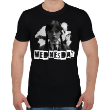 PRINTFASHION wednesday - Férfi póló - Fekete férfi póló