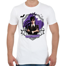 PRINTFASHION Wednesday firka - Férfi póló - Fehér férfi póló