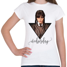 PRINTFASHION Wednesday - Női póló - Fehér