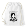 PRINTFASHION Wednesday not today 2 - Sportzsák, Tornazsák - Fehér