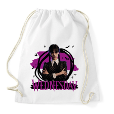 PRINTFASHION Wednesday - Sportzsák, Tornazsák - Fehér tornazsák