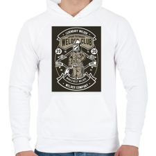 PRINTFASHION Welder club - Férfi kapucnis pulóver - Fehér női pulóver, kardigán
