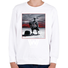 PRINTFASHION WestWorld - Gyerek pulóver - Fehér gyerek pulóver, kardigán