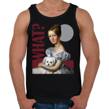 PRINTFASHION What? - Festmény - Férfi atléta - Fekete atléta, trikó