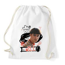 PRINTFASHION Will - Stranger Things - Sportzsák, Tornazsák - Fehér tornazsák