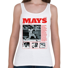PRINTFASHION Willie Mays - baseball - Női atléta - Fehér