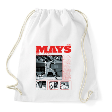 PRINTFASHION Willie Mays - baseball - Sportzsák, Tornazsák - Fehér tornazsák