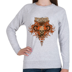 PRINTFASHION Winner Koponya - Női pulóver - Sport szürke