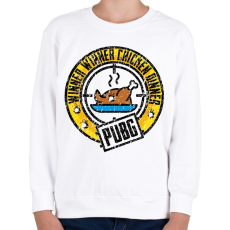 PRINTFASHION WinnerWinnerChickenDinner - Gyerek pulóver - Fehér
