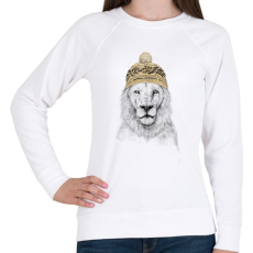 PRINTFASHION Winter is coming - Női pulóver - Fehér