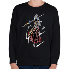 PRINTFASHION Wiss - Gyerek pulóver - Fekete gyerek pulóver, kardigán