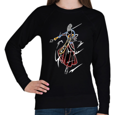 PRINTFASHION Wiss - Női pulóver - Fekete