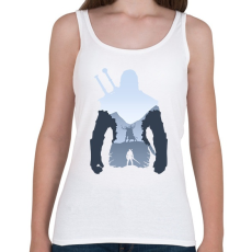 PRINTFASHION Witcher Monster Hunter - Női atléta - Fehér