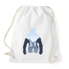 PRINTFASHION Witcher Monster Hunter - Sportzsák, Tornazsák - Fehér tornazsák