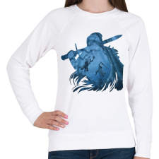 PRINTFASHION Witcher - Női pulóver - Fehér női póló